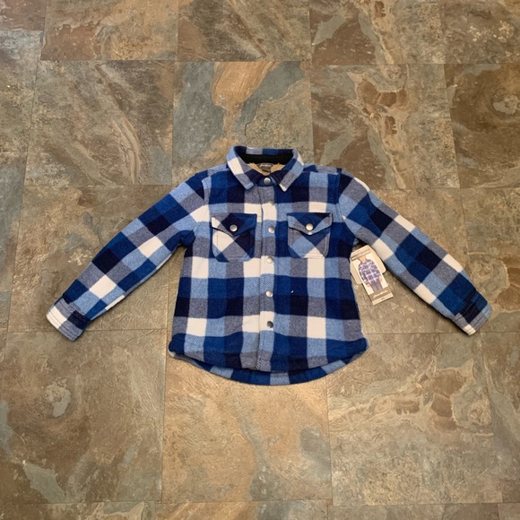Eddie Bauer boys 4/5 fleece lined jacket. NWT - Picture 1 of 4
